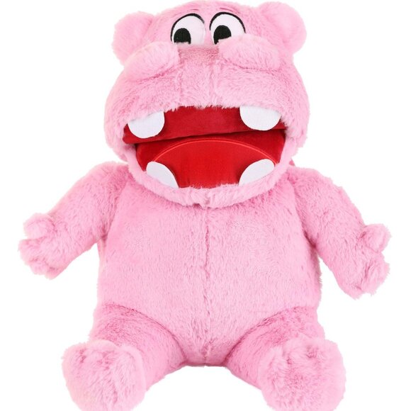NEW Hungry Hungry Hippos Pink Plush Backpack - Picture 2 of 3